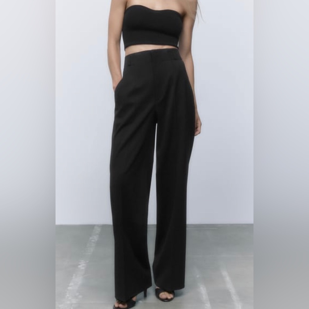 Zara high waisted pants